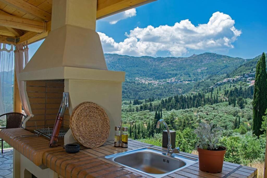 Ostria House Villa Pinakokhorion Luaran gambar